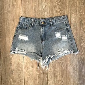 jean shorts for $8!